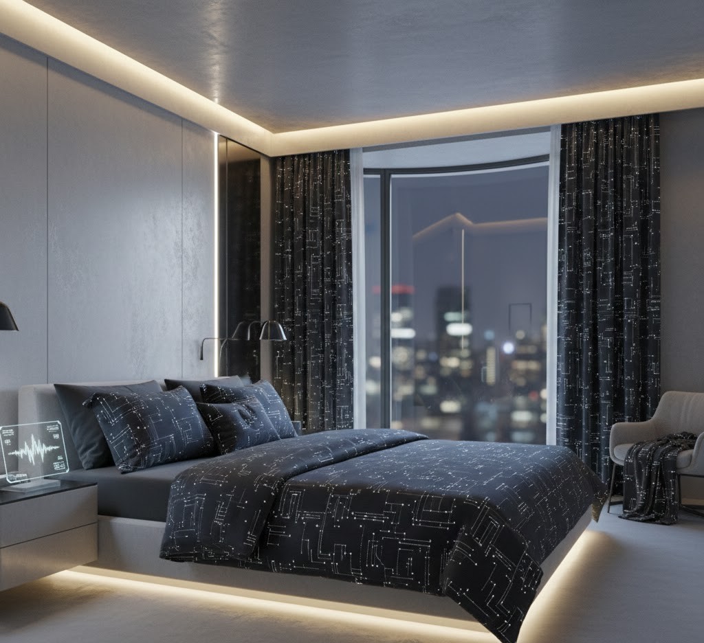 Bedroom smart textile solutions